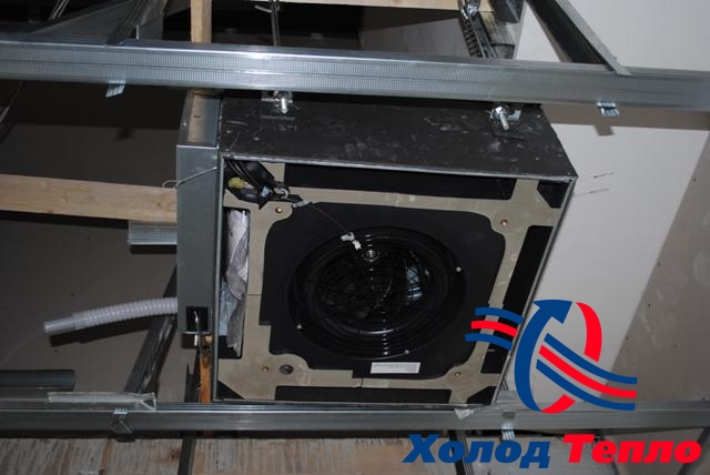 Монтаж кассетного кондиционера 5 кВт